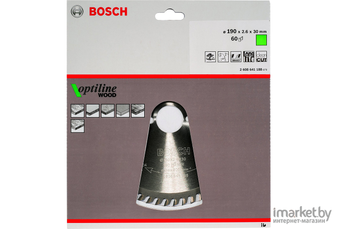 Диск пильный Bosch 2.608.641.188