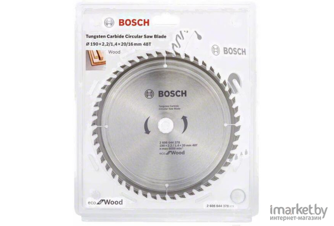 Диск пильный Bosch 2.608.644.378