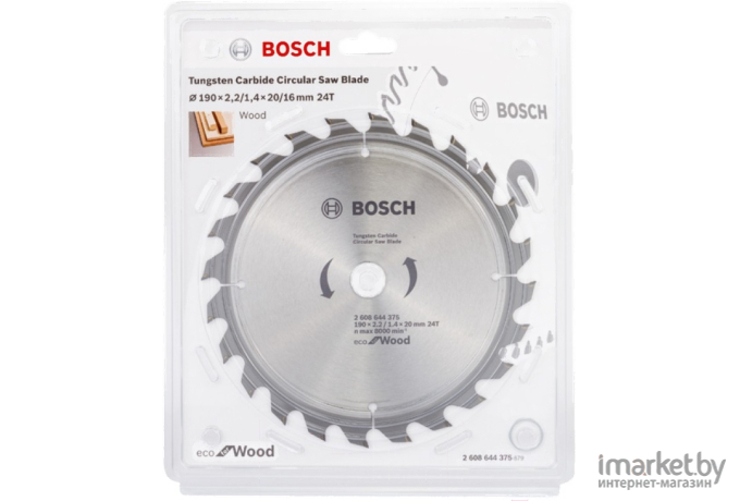 Диск пильный Bosch 2.608.644.375