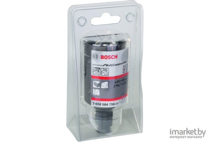 Биметаллическая коронка Bosch MULTI CONSTRUCTION 45MM 2608584756