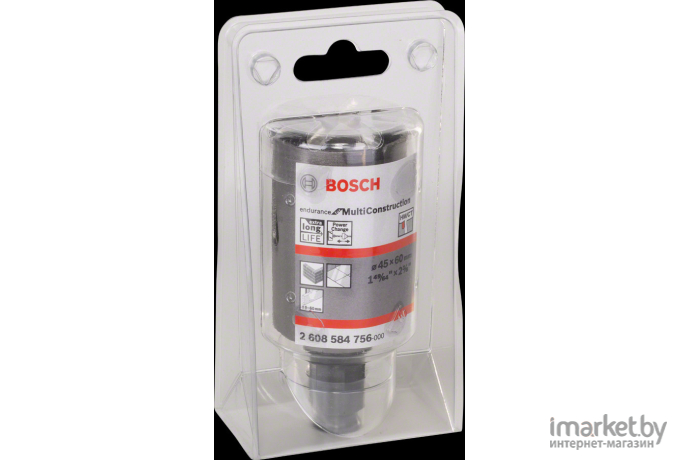 Биметаллическая коронка Bosch MULTI CONSTRUCTION 45MM 2608584756