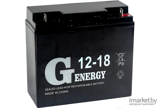 Аккумулятор для ИБП G-energy 12-18
