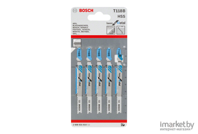 Пилки для лобзика Bosch 2.608.631.014