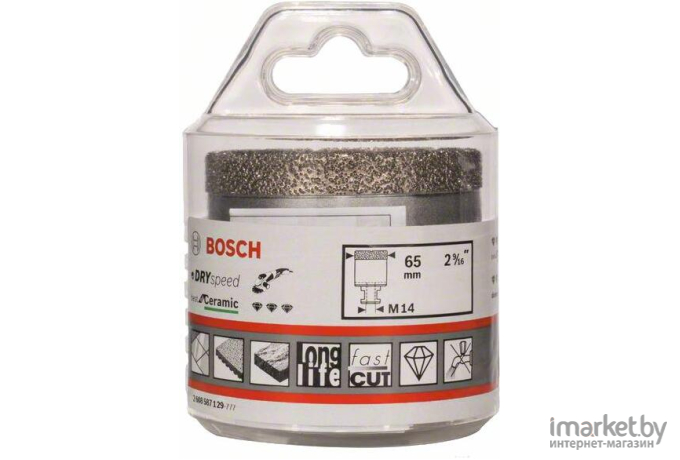 Алмазная коронка Bosch 2.608.587.129