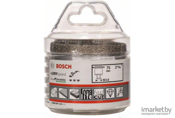 Алмазная коронка Bosch 2.608.587.133