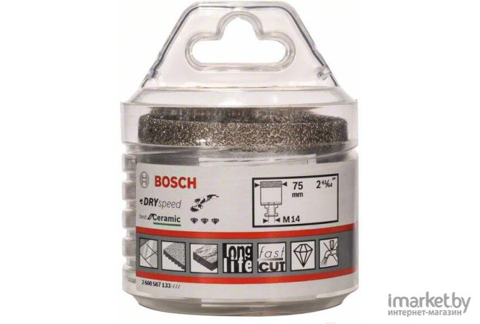 Алмазная коронка Bosch 2.608.587.133