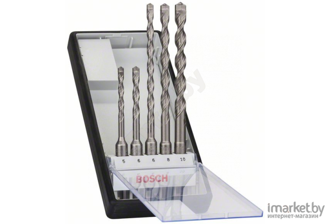 Набор буров Bosch SDS Plus-7X 5/6/6/8/10мм [2.608.576.199]