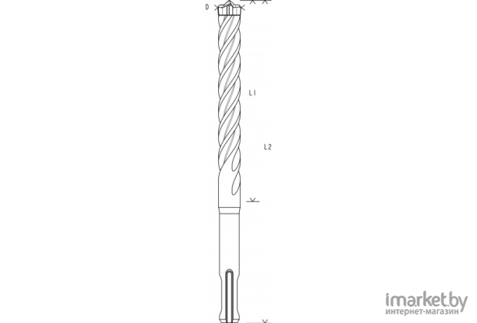 Набор буров Bosch SDS Plus-7X 6/6/8/8/10мм [2.608.576.200]