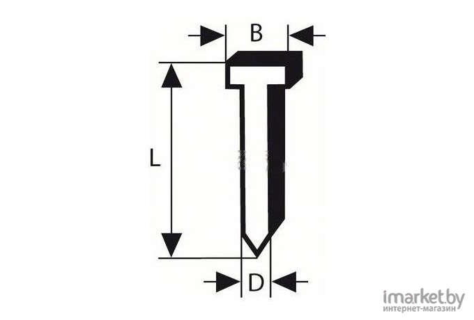 Гвозди для степлера Bosch 2.608.200.506