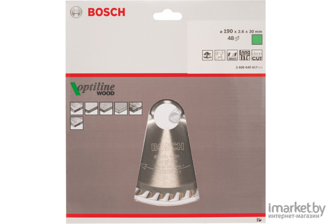 Диск пильный Bosch 2.608.640.617