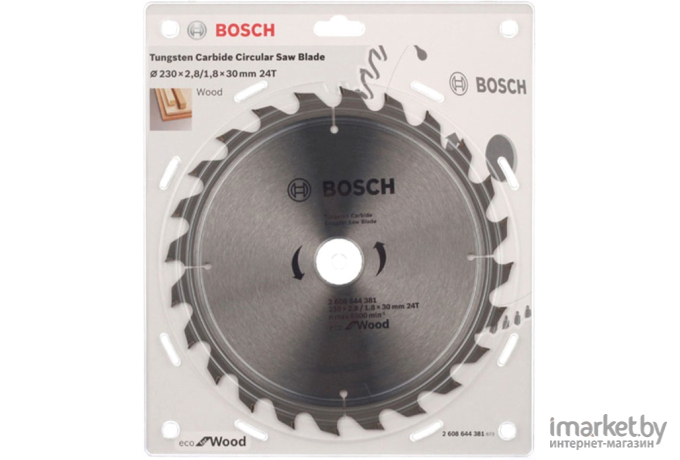 Диск пильный Bosch 2.608.644.381