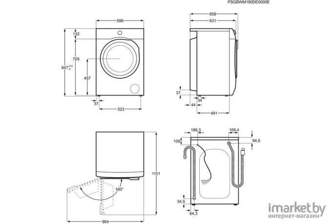 Стиральная машина Electrolux EW6F4R21B