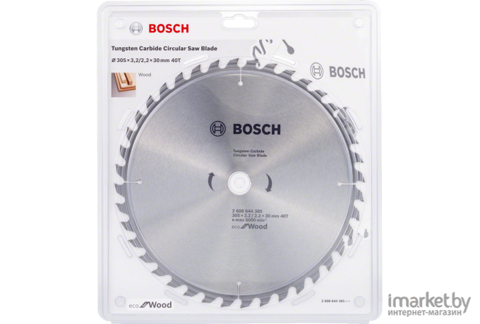 Диск пильный Bosch 2.608.644.385