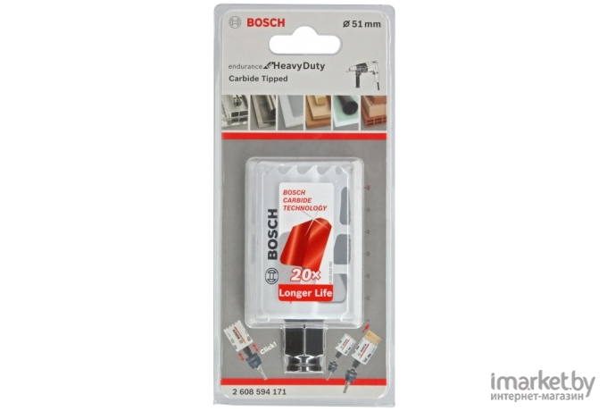 Коронка Bosch Endurance for Heavy Duty 51мм [2.608.594.171]