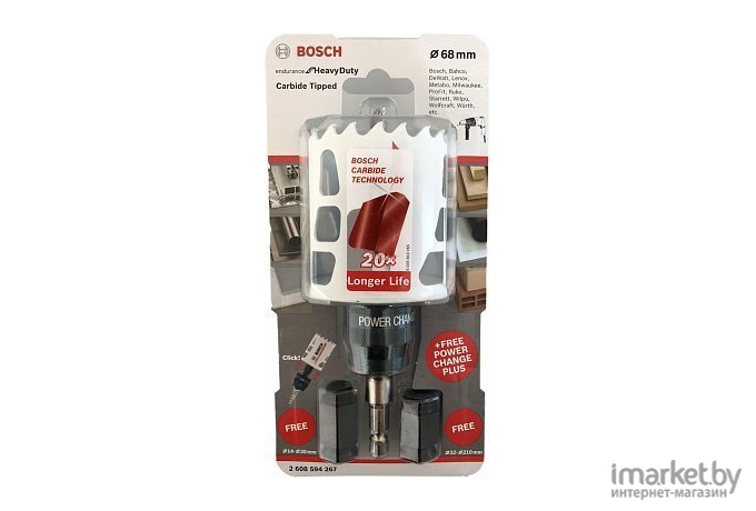 Коронка Bosch Endurance for Heavy Duty 68мм [2.608.594.176]