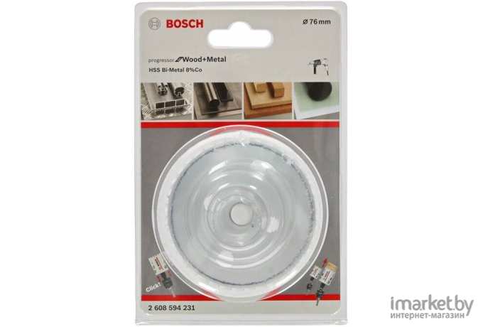 Коронка Bosch Progressor 76мм [2.608.594.231]