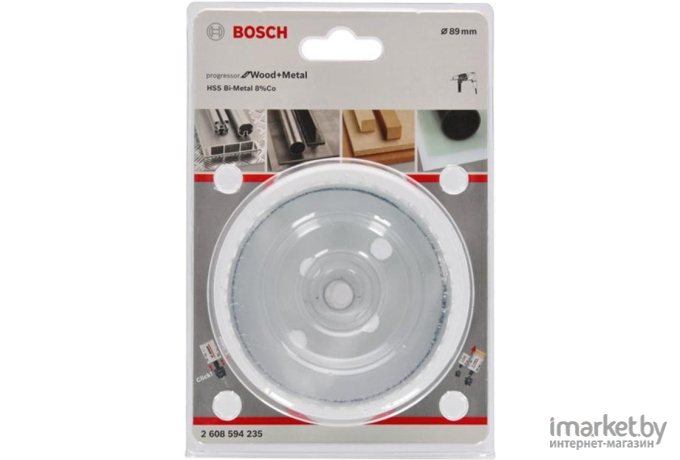 Коронка Bosch Progressor 89мм [2.608.594.235]