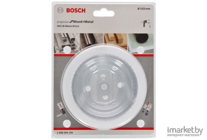 Коронка Bosch Progressor 102мм [2.608.594.239]