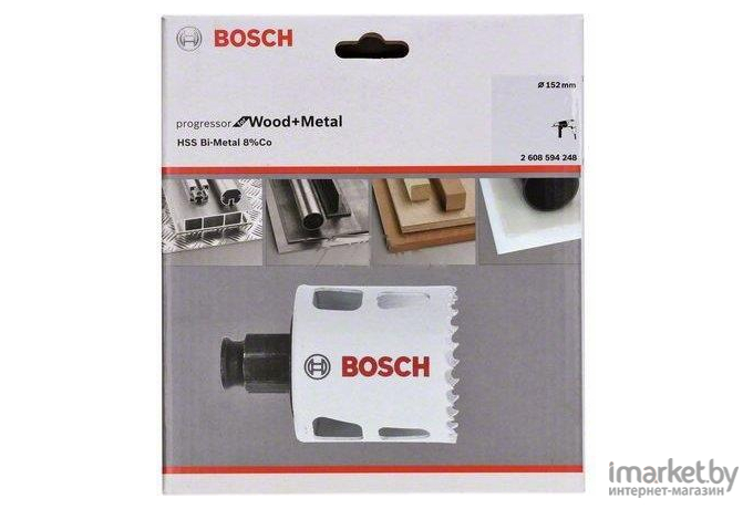 Коронка Bosch Progressor 152мм [2.608.594.248]