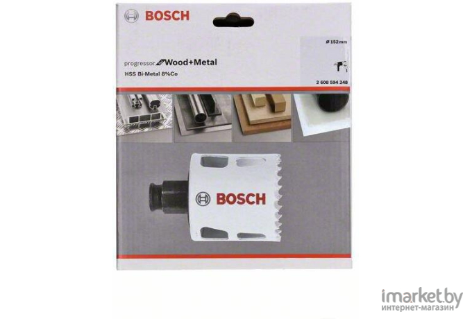 Коронка Bosch Progressor 152мм [2.608.594.248]