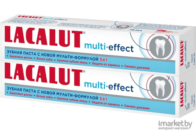Зубная паста Lacalut Multi-effect (75мл)