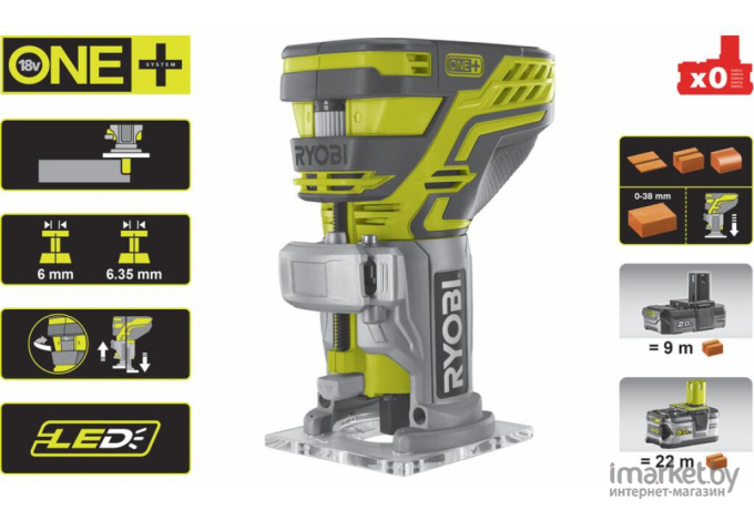 Фрезер Ryobi R18TR-0 (5133002917)