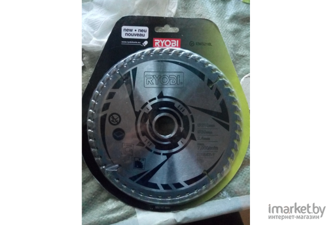 Диск пильный Ryobi SB216T48A1 (5132002620)