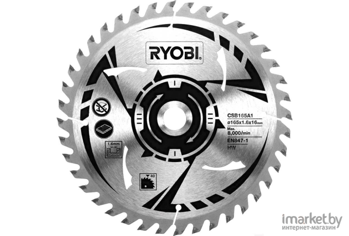 Диск пильный Ryobi CSB184A1D1 (5132003615)