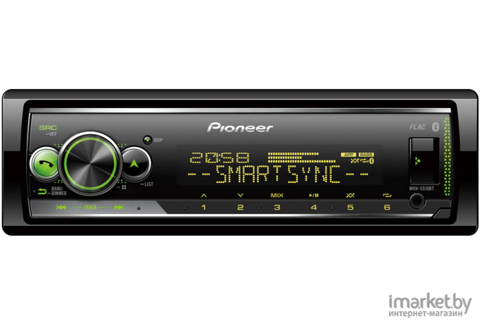 Бездисковая автомагнитола Pioneer MVH-S510BT