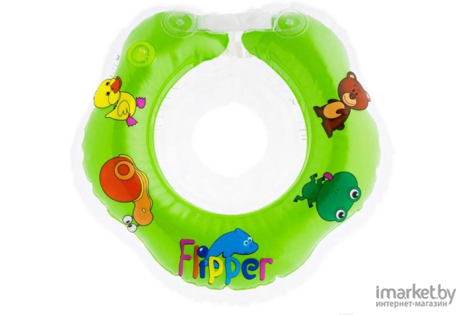 Круг для купания Roxy-Kids Flipper зеленый (FL001)