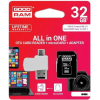 Карта памяти GOODRAM 32GB microSD Class 10 UHS I [M1A4-0320R12]