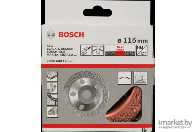 Шлифовальный круг Bosch 2.608.600.176