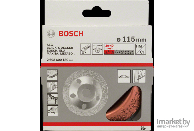 Шлифовальный круг Bosch 2.608.600.180