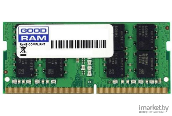 Оперативная память DDR4 Goodram GR2666S464L19S/4G