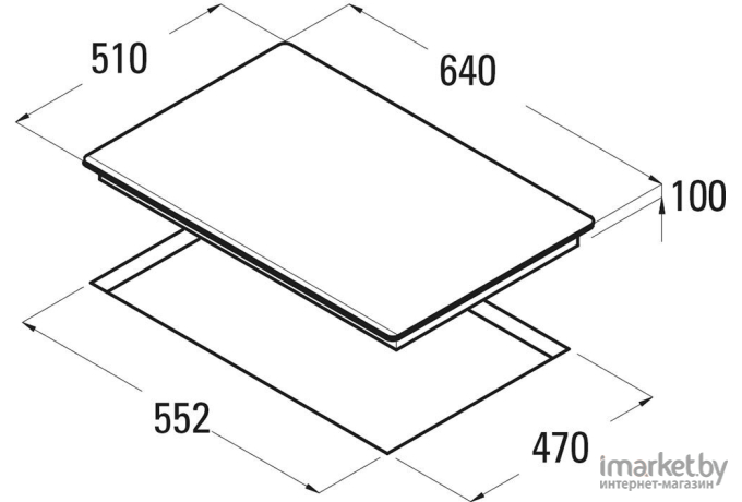 Варочная панель CATA LCI 6031 BK