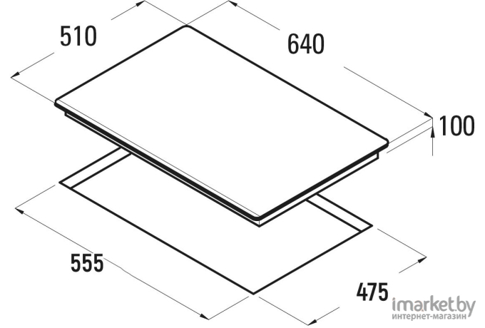 Варочная панель CATA LCI 6031 WH