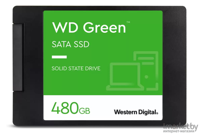 SSD диск Western Digital Green 480GB (WDS480G2G0A)