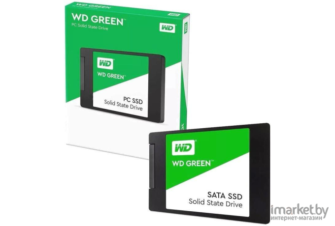 SSD диск Western Digital Green 480GB (WDS480G2G0A)