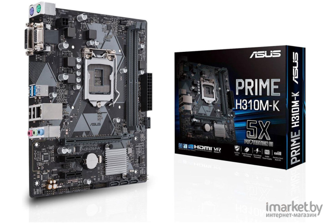 Материнская плата Asus Prime H310M-K R2.0