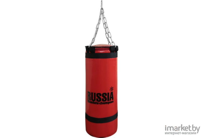 Боксерский мешок Absolute Champion Standart+ 60 кг 102х29 см красный