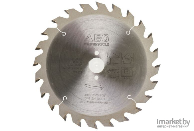 Диск пильный AEG Powertools 4932430311