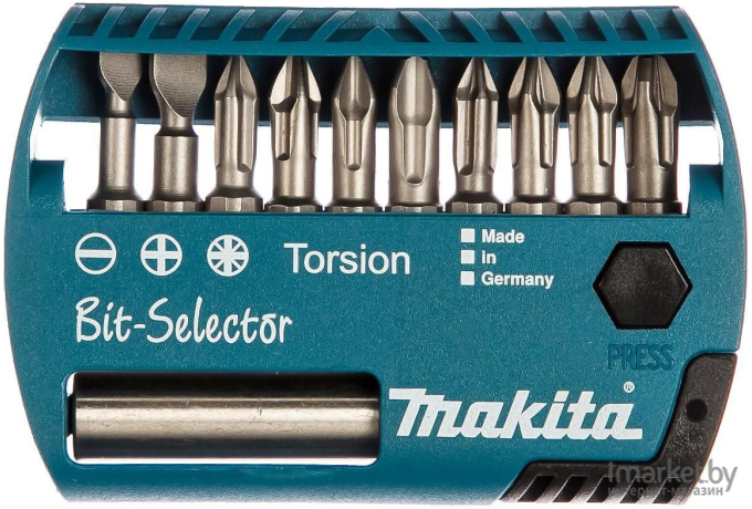 Набор головок и бит Makita 25 мм Torsion [P-53724]