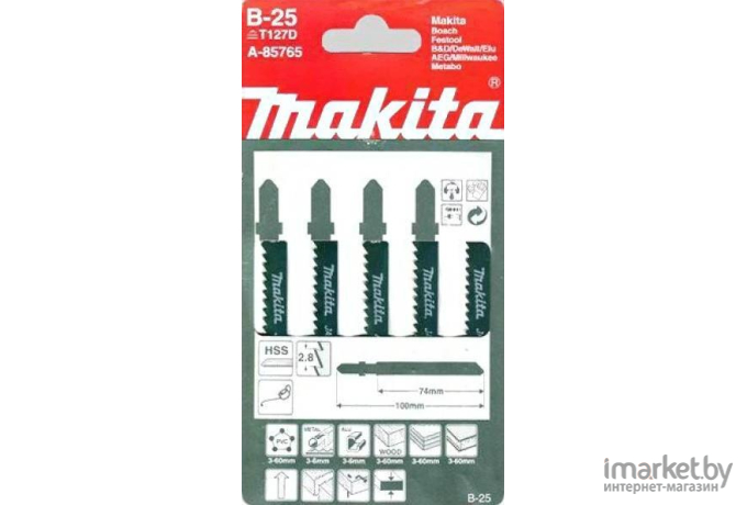 Полотно пильное Makita A-85787