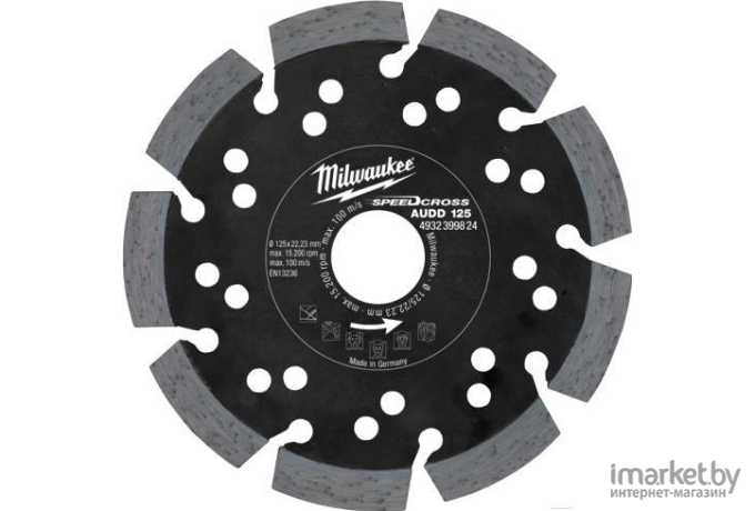 Алмазный диск Milwaukee 4932399824