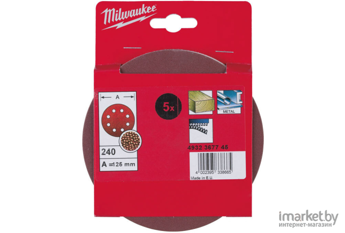 Шлифлист Milwaukee 4932367745