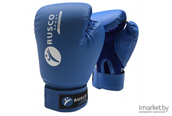 Боксерские перчатки RuscoSport 6 Oz синий
