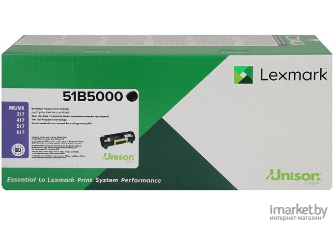 Картридж Lexmark 51B5000 Черный