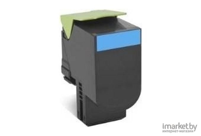 Картридж для принтера (МФУ) Lexmark 80C8HCE голубой