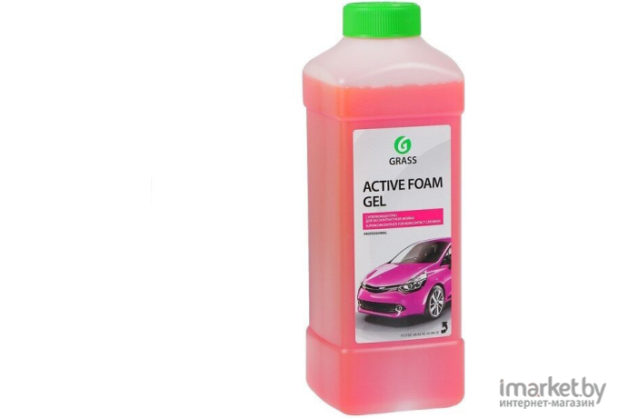 Автошампунь Grass Active Foam Gel / 113150 (1л)