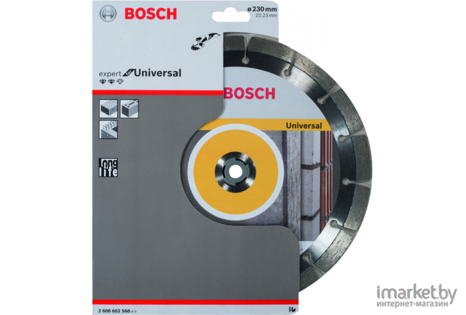 Алмазный диск Bosch Expert  230х22.23мм [2.608.602.568]